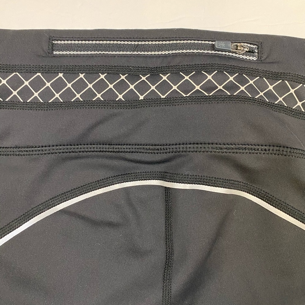 Athleta Compression Reflective Black Leggings - image 8